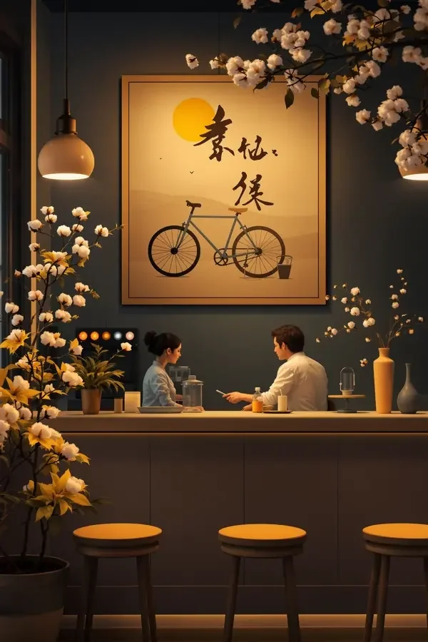 午夜食堂 镜框剧照封面