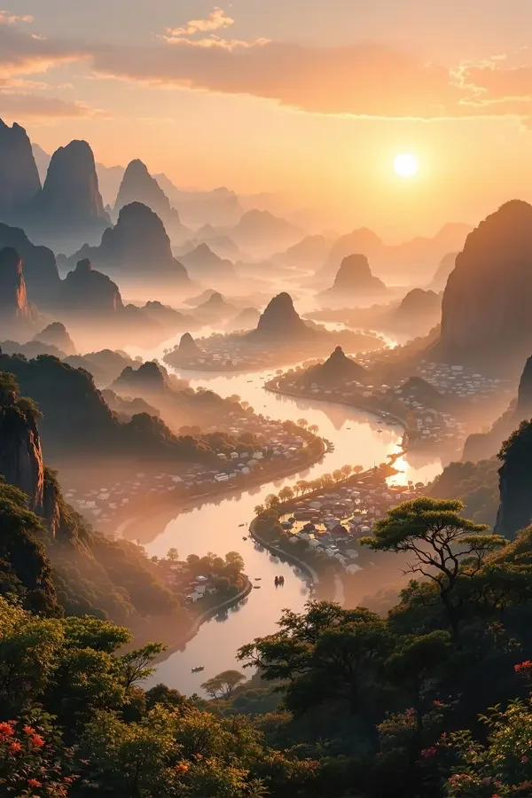 锦绣山河 镜框剧照封面