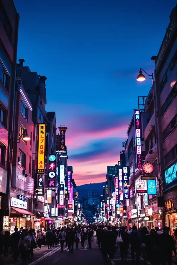 明洞夜话 镜框剧照封面