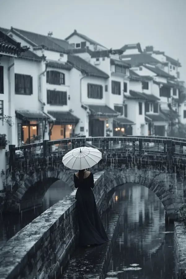 江南烟雨 镜框剧照封面