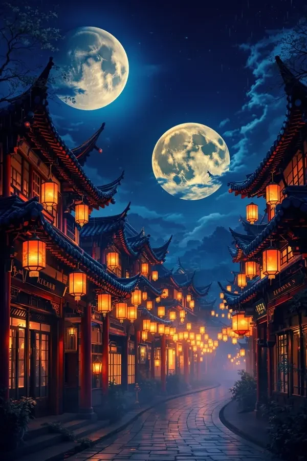 长安夜行 镜框剧照封面